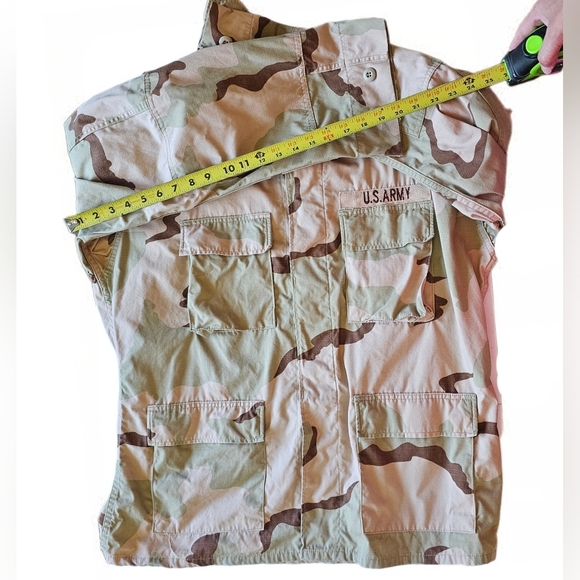 U.S. Army Desert Camouflage Battle Dress Uniform Coat Vintage 1990s - Picture 15 of 15